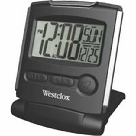 WESTCLOX Travelmate.5&apos;&apos;Lcd Alarm Clock   72028 WE387697